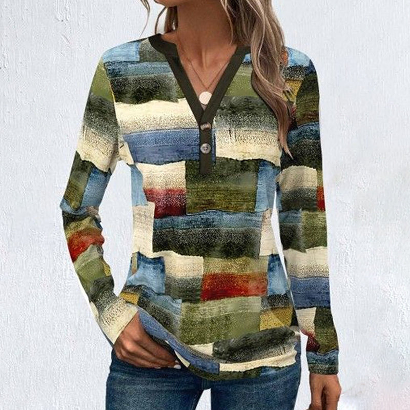 Blouse À Carreaux Vintage