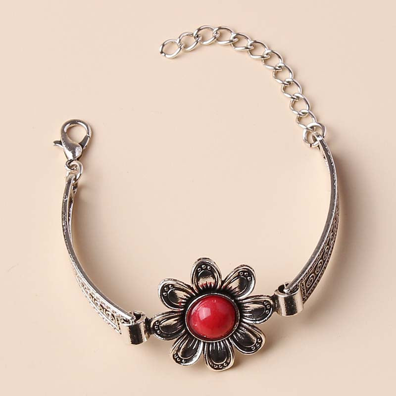 Bracelet Floral Bohème Vintage