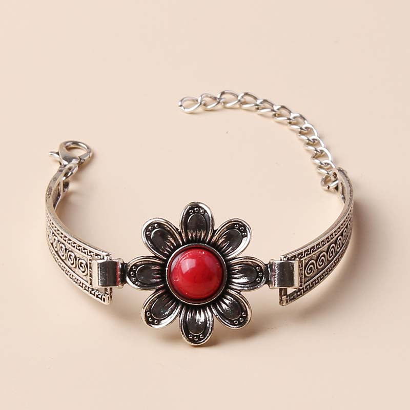 Bracelet Floral Bohème Vintage