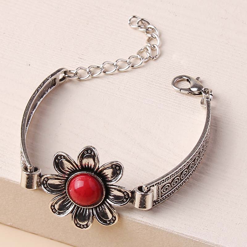 Bracelet Floral Bohème Vintage