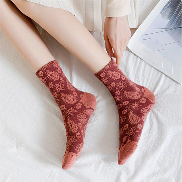 Chaussettes Décontractées Vintage