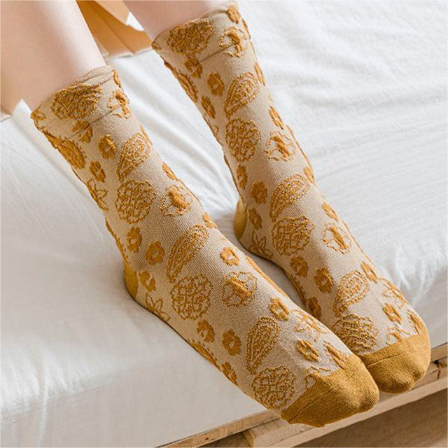 Chaussettes Décontractées Vintage