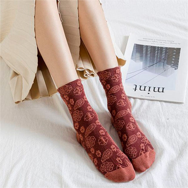 Chaussettes Décontractées Vintage