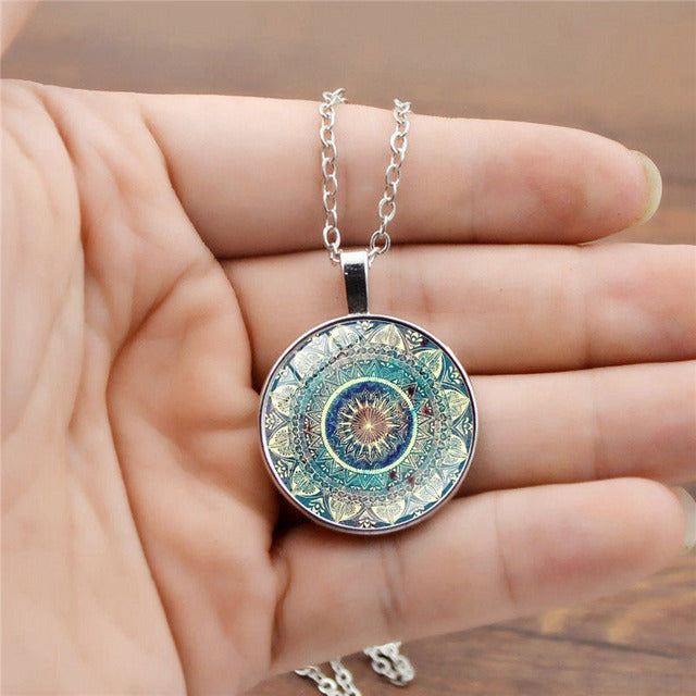 Collier Pendentif Ethnique Vintage