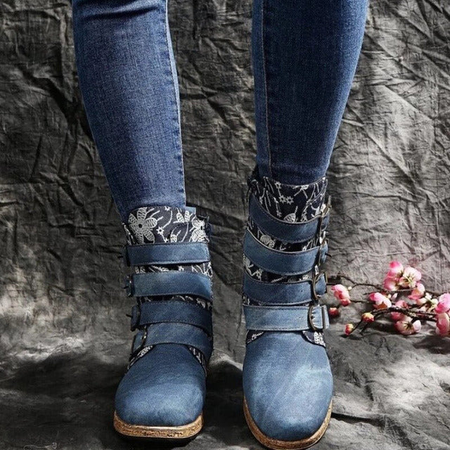 Bottes De Style Ethnique Vintage