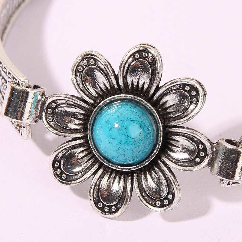 Bracelet Floral Bohème Vintage