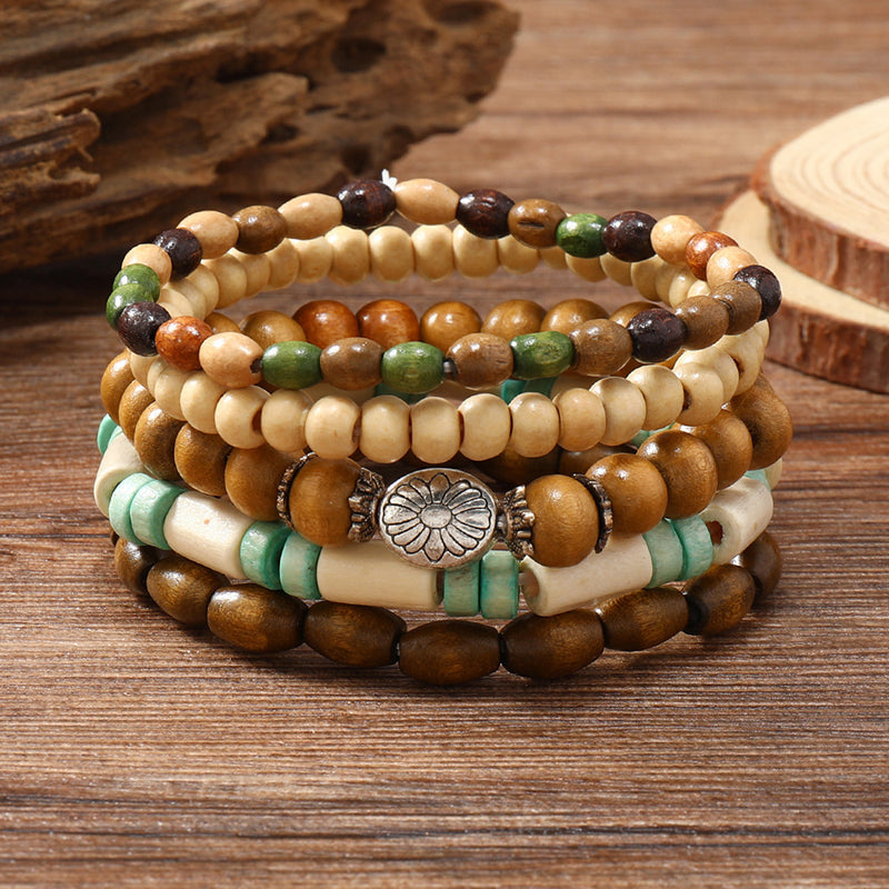 Bracelet Perlé Bohème Vintage