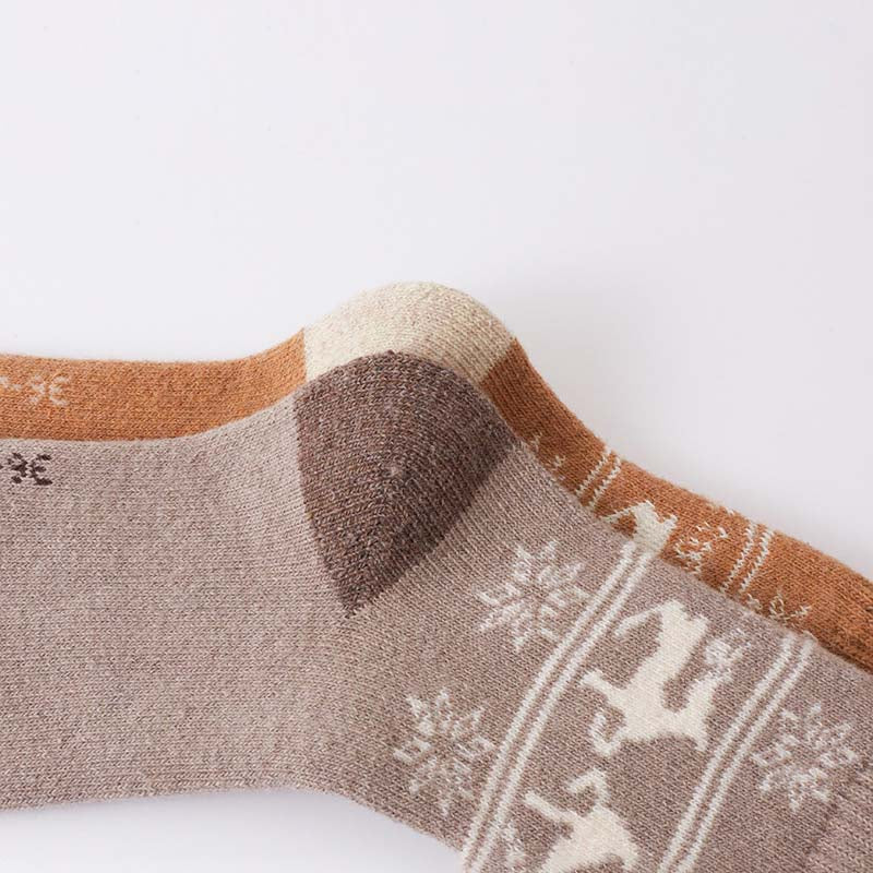 Lot De 5 Paires De Chaussettes Vintage