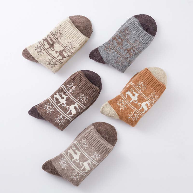 Lot De 5 Paires De Chaussettes Vintage