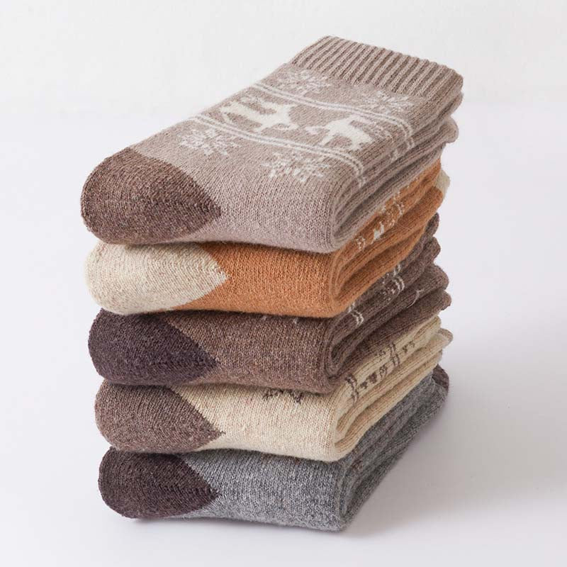 Lot De 5 Paires De Chaussettes Vintage