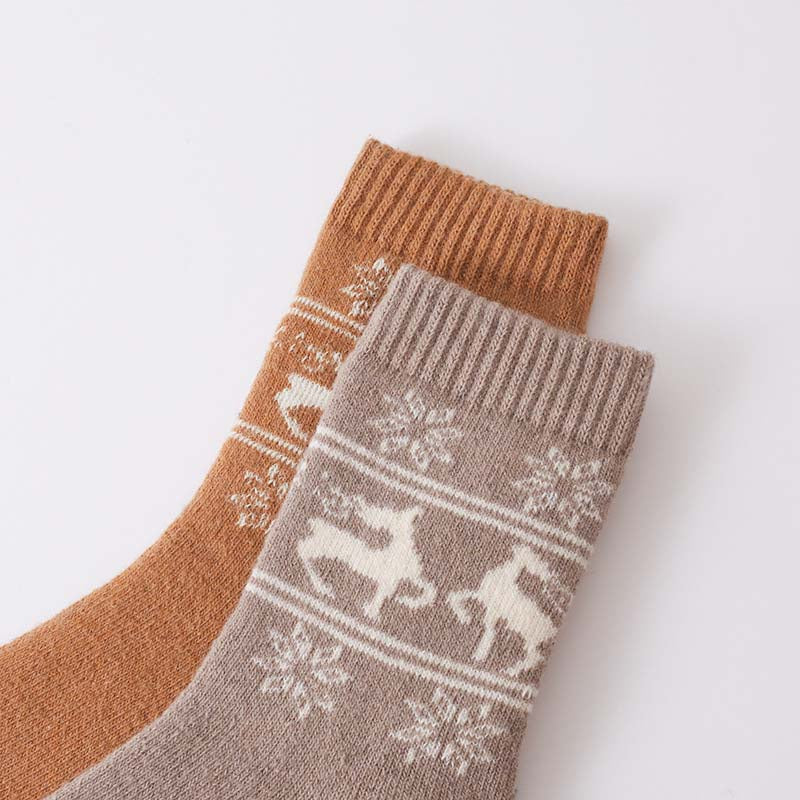 Lot De 5 Paires De Chaussettes Vintage