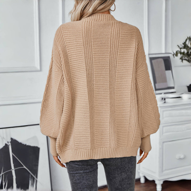 Cardigan Vintage En Maille Torsadée