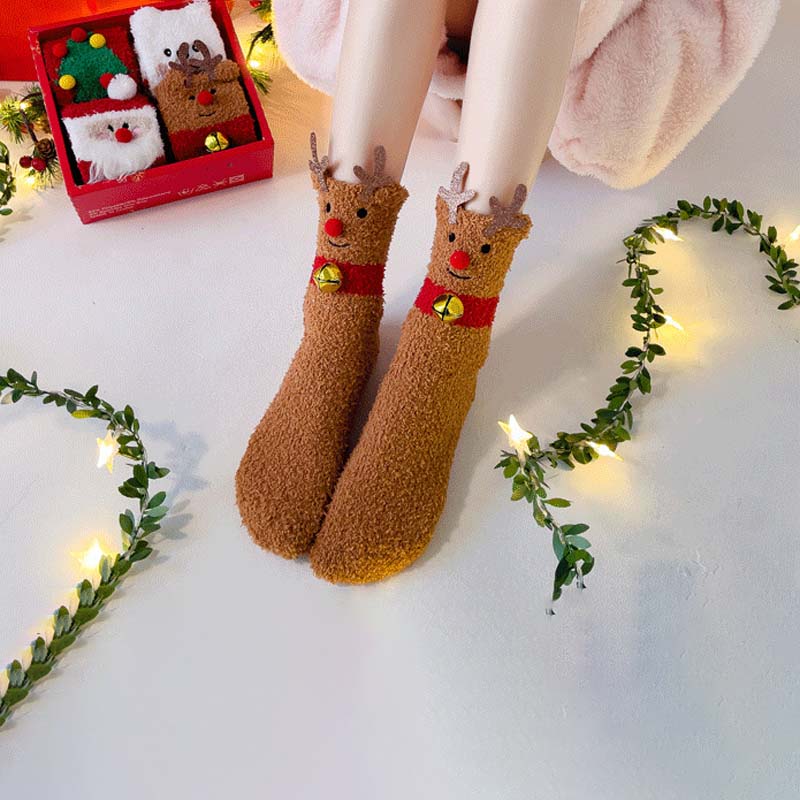 Chaussettes Chaudes De Noël