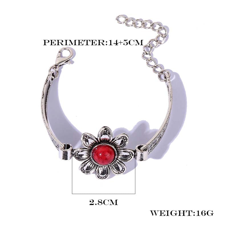 Bracelet Floral Bohème Vintage